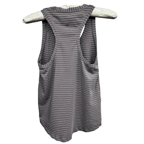 Lululemon Swiftly Tech Striped Racerback Tank Top 2.0 Sz 4 Stretch Moisture Wick - Picture 2 of 4